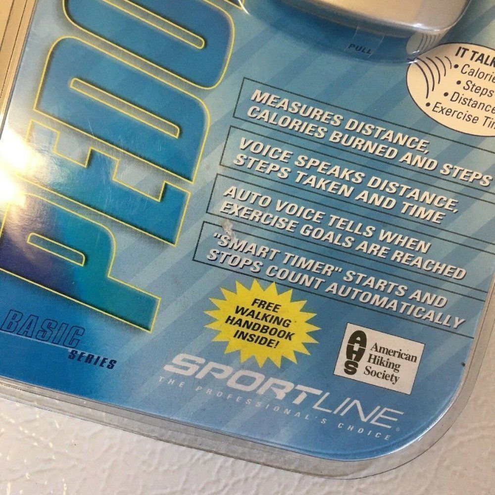2003 Sportline Talking Calorie Counter Pedometer - Picture 4 of 7